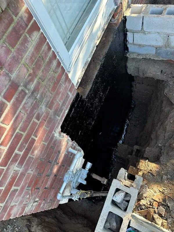 Waterproofing project 2 by A&E Exteriors LLC