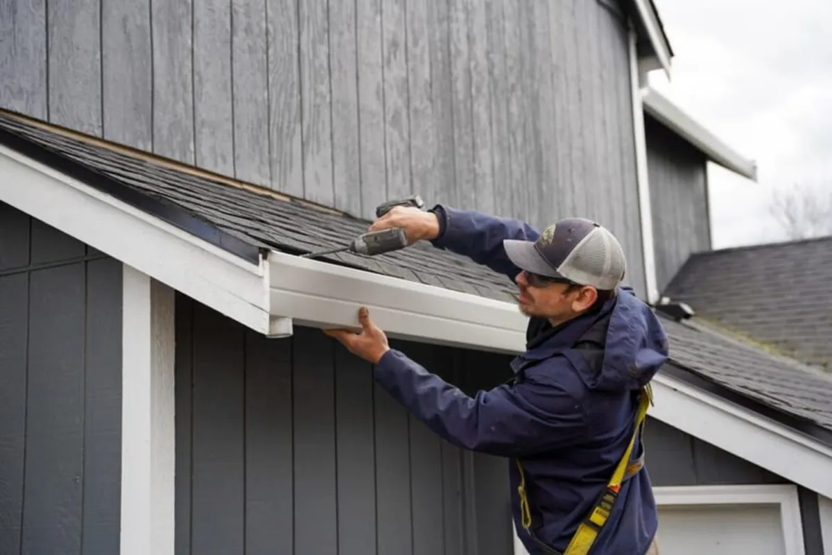 Gutters project 3 near Delran, NJ by A&E Exteriors LLC